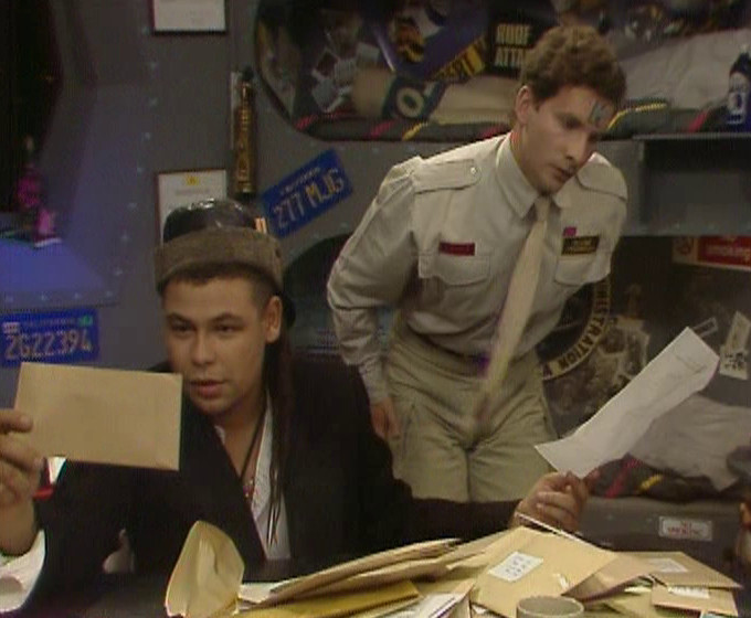Rimmer finding out about his Outland Revenue bill