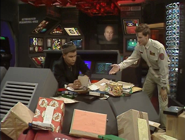 The gang in the Series 2 Drive Room