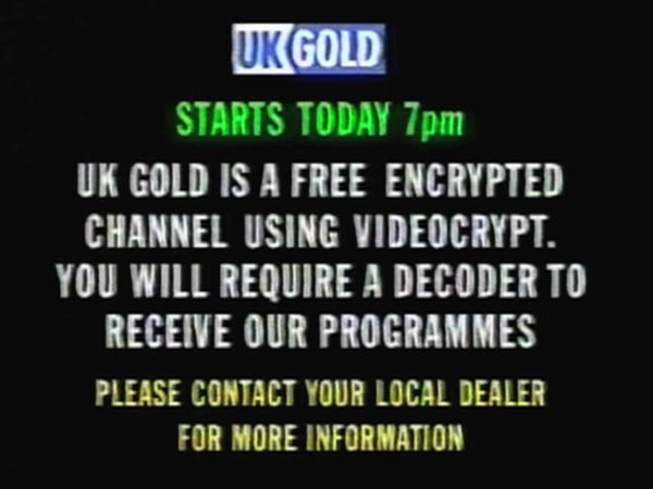 UK Gold pre-launch caption